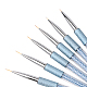 Plumas del cepillo arte de uñas del clavo MRMJ-P001-13-11mm-2