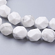 Chapelets de perles en howlite naturelle G-J376-40-10mm-3