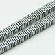 Non magnetici perle ematite sintetico fili G-K003-4mm-05-1