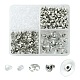 430Pcs 5 Style Iron & Plastic Ear Nuts IFIN-YW0003-03P-1