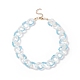 Collane di perline avvolgenti con anello intrecciato con opale e semi di vetro per donna NJEW-JN03946-1