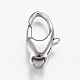 Polished 316 Surgical Stainless Steel Lobster Claw Clasps STAS-Z013-05A-1
