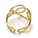 304 anillo dorado de acero inoxidable RJEW-C036-02B-G-3