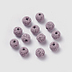 Perles de pierre de lave naturelle non cirées X-G-F325-8mm-A03-1