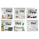 PVC Quotes Wall Sticker DIY-WH0200-081-5