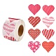 Valentine's Day Theme Paper Gift Tag Stickers X-DIY-C007-01F-1