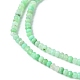 Hebras naturales de perlas de crisoprasa G-F748-X02-4