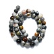 Chapelets de perles en pierre naturelle d'œil d'aigle G-K245-A09-04-2