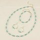 Valentines Gifts for Girlfriend Acrylic Imitation Pearl Jewelry Sets Earrings & Bracelets & Necklaces SJEW-JS00349-2