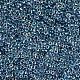 6/0 ガラスシードビーズ  色の内側  丸い穴  ラウンド  透明色の虹  ブルー  6/0  4~5x2.5~4.5mm  穴：1.2mm  約4500個/袋 SEED-A016-4mm-217-2