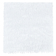 模造ウサギの毛のフェイクファーポリエステル生地  ぬいぐるみ DIY 衣服縫製材料用  ホワイト  400x400x1.5mm DIY-WH0032-91A-1