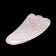 Planches gua sha en quartz rose naturel G-S336-55-2