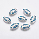 Alloy Rhinestone Beads RB-E062-03S-LF-1