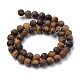 Natural Tiger Eye Round Bead Strands G-T055-10mm-04-2