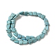 Chapelets de perles en turquoise synthétique G-E594-04-2