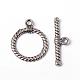 Tibetan Style Alloy Toggle Clasps X-LF1298Y-1