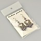 Fashion Tibetan Style Chandelier Earrings EJEW-JE00518-3