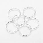 Tibetan Style Alloy Linking Rings, Ring, Antique Silver, Cadmium Free & Lead Free, 30x2mm, Inner Diameter: 26mm