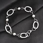 Цепные браслеты из нержавеющей стали 304 BJEW-L661-09P