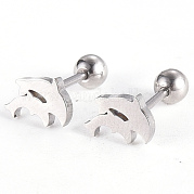 Серьги-штанги для хрящей из нержавеющей стали 201 EJEW-R147-42