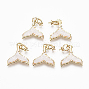 Кулоны из латуни с микропаве KK-R122-017-NF