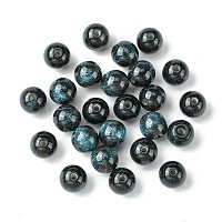 25 pz perline rotonde in resina imitazione occhio di gatto&nbsp;RESI-FS0001-65G