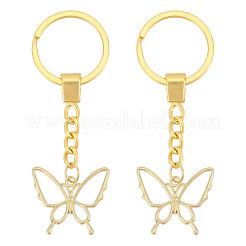 15 llavero de aleación con forma de mariposa&nbsp;KEYC-CA00013