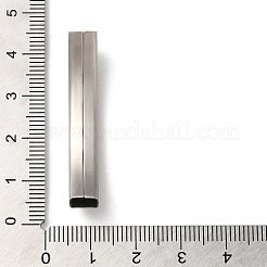 Anlaufgeschützte 304 Edelstahl-Rohrperlen&nbsp;STAS-Z045-05C-P