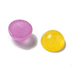 Cabochons en jade blanche naturelle teintes&nbsp;G-Q173-01B-19