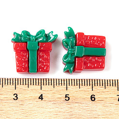 Weihnachtsdekoration Motiv opake Harz Decoden Cabochons&nbsp;RESI-Z026-01A