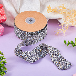 10 Yard langes Polyesterband mit metallischem Besatz&nbsp;OCOR-TAC0034-01