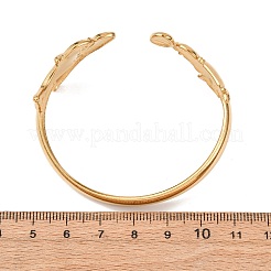 Marine 304 Edelstahl Manschettenarmbänder für Damen&nbsp;LS-BJEW-Z147-01G-05
