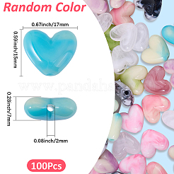 100pcs nachgemachte Edelstein-Acrylperlen&nbsp;OACR-SP0002-12