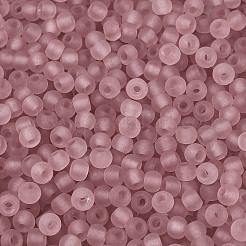Perline di vetro trasparente satinato fgb&nbsp;SEED-N013-02A-06