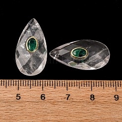 Naturquarz Kristall Anhänger&nbsp;X-G-P586-01G-10