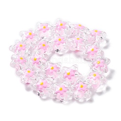 Perle di vetro trasparente&nbsp;GLAA-H028-01A