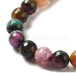 Filo di perline di agata naturale&nbsp;G-G079-A06-03