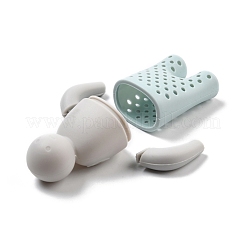 Infuseur à thé en silicone&nbsp;AJEW-F056-03A