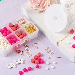 Set di gioielli fai da te che creano kit per san valentino&nbsp;DIY-LS0001-83
