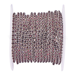 Chaînes en laiton avec strass&nbsp;CHC-R125-S6-16S