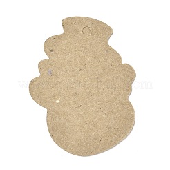 Étiquettes-cadeaux en papier kraft sur le thème de Noël&nbsp;CDIS-L008-A08