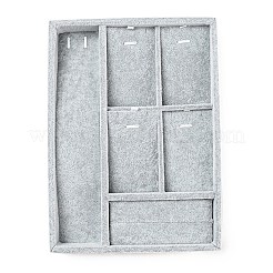 6 Gitter-Schmuckständer aus Samt&nbsp;ODIS-E018-04