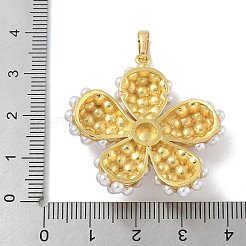 Pendentifs de placage en laiton&nbsp;X-KK-G515-36G