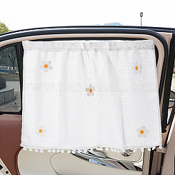 1 Stück universelle Sonnenschutzblenden für die hinteren Seitenscheiben von Autos aus Polyester&nbsp;AJEW-CN0007-87
