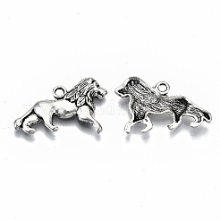 Pendente in lega stile tibetano&nbsp;X-TIBEP-N009-36AS-RS