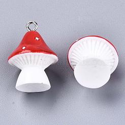 Pendentifs en résine opaque&nbsp;RESI-T028-69D