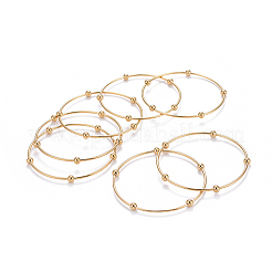 Mode 201 Edelstahl Armreif Sets&nbsp;BJEW-L664-023C-G-1