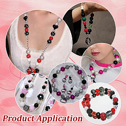 Kits de accesorios para hacer cuentas de diy para el día de San Valentín&nbsp;DIY-PH0035-21