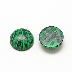 Cabochoni sintetici di malachite&nbsp;G-R416-8mm-38