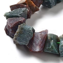Rohe grobe natürliche indische Achatperlenstränge&nbsp;G-P528-A09-01
